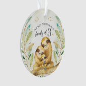 Le premier Noël en famille de trois (devant)