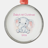 LE PREMIER ORNEMENT DE NOËL DE BÉBÉ (Devant)