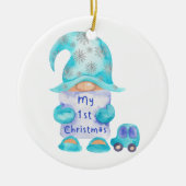 Le premier ornement de Noël du bébé de Noël (Devant)