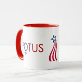 Le premier Président Mug de femme (Devant gauche)
