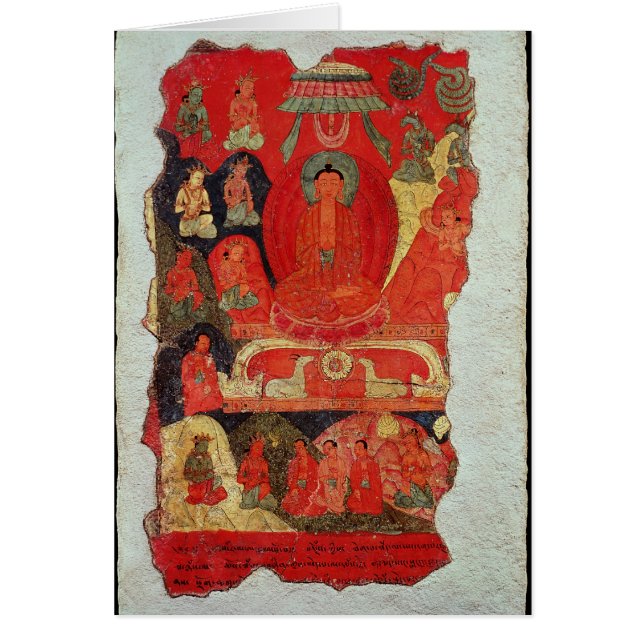 Le premier sermon de Bouddha (Devant)