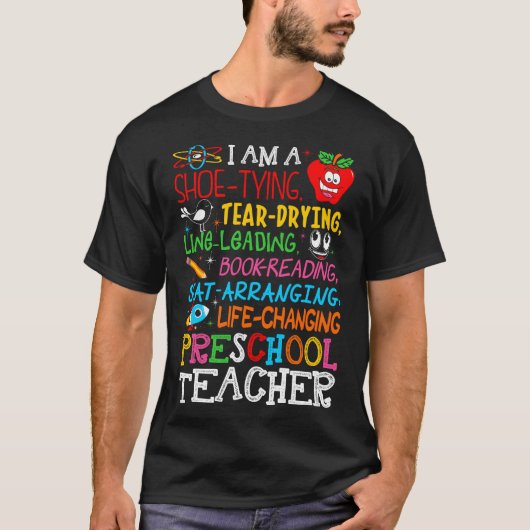 Le Preschool Teacher Tshirt (Devant)