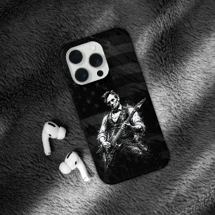 Le président Abraham Lincoln jouant de la guitare