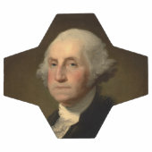 Le président américain George Washington, Stuart (Plat)