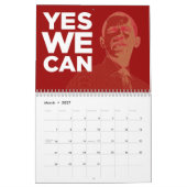 Le Président Barack Obama - calendrier 2015 (Mar 2027)