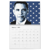Le Président Barack Obama - calendrier 2015 (Feb 2027)