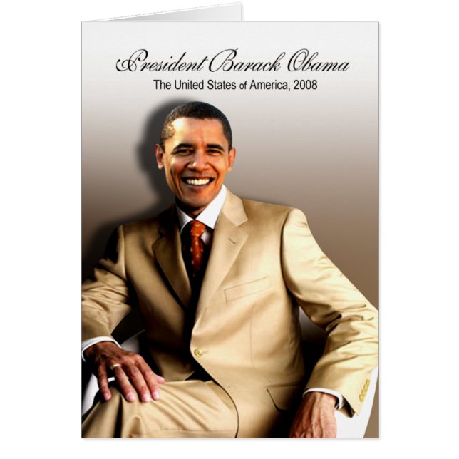 Le Président Barack Obama (classique) (Devant)