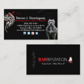 Le Président cartes de visite de CEO de mauvaise (Devant / Derrière)