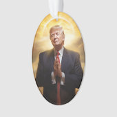 Le président Donald J Trump - Ornement acrylique (devant)