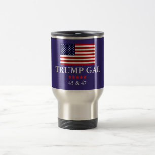 LE PRÉSIDENT DONALD TRUMP CAFÉ VOYAGE MUG
