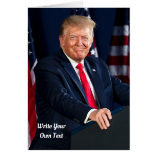 Le Président Donald Trump - Écrivez votre propre
