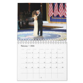 Le Président Donald Trump Small Calendrier mensuel (Feb 2026)