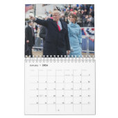 Le Président Donald Trump Small Calendrier mensuel (Jan 2026)