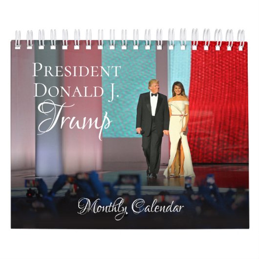 Le Président Donald Trump Small Calendrier mensuel (Protection)
