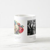 Le Président Grover Cleveland épousant la tasse (Centre)