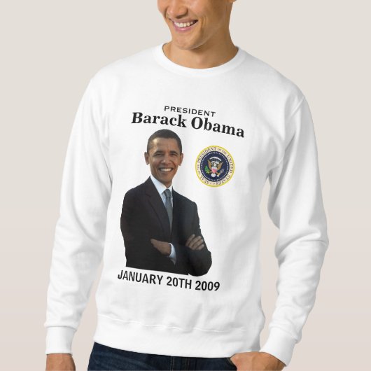 Le Président Obama Inauguration Sweatshirt (Devant)