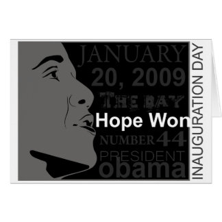 Le Président Obama - jour d'inauguration