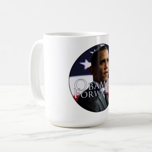 Le Président Obama Mug (Devant gauche)