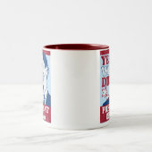 Le Président Obama Vintage Mug (Centre)
