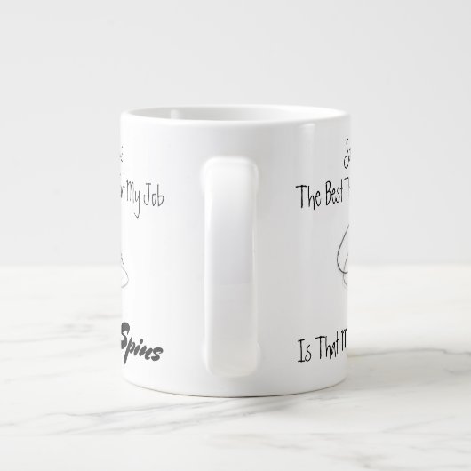 Le Président Spin Jumbo Mug (Dos)