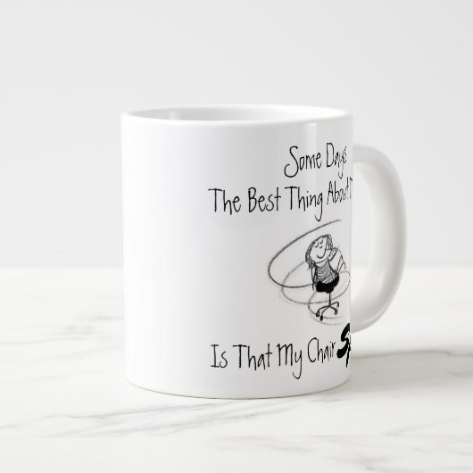 Le Président Spin Jumbo Mug (Devant droit)