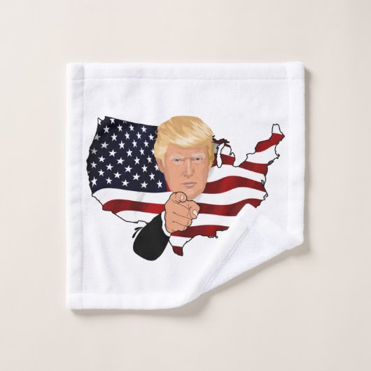 Le Président Trump (Gant de toilette)