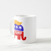 Le président Trump "DON" Mug (Devant gauche)