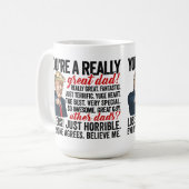 Le Président Trump Great Dad Mug (Devant gauche)
