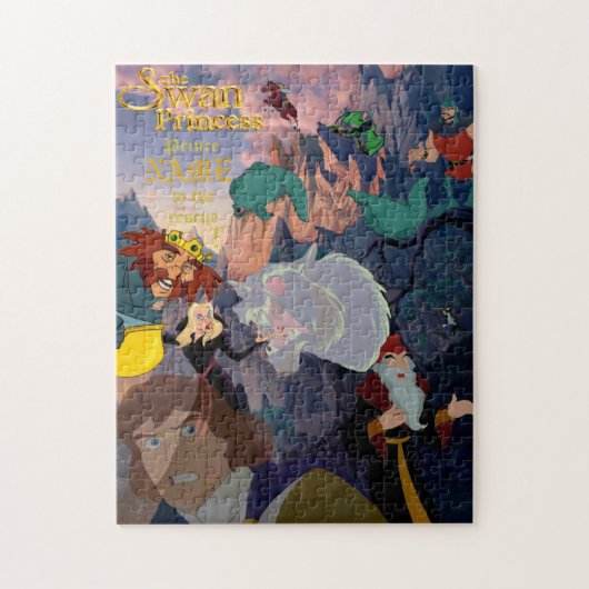 Le prince Derek et voyous a personnalisé le puzzle (Vertical)