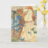 Le Prince Salue Sa Princesse Pour Être La Carte De (Fleur jaune)