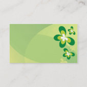 Le printemps a le Carte de visite Sprung (Dos)