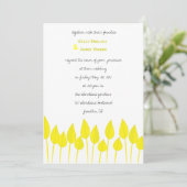 Le Printemps A Sprung Invitation (Debout devant)