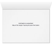 Le printemps des Tulipes de Pâques est dans les Bo (Intérieur Horizontal (Bas))