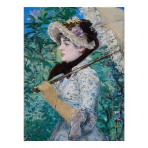 Le Printemps Édouard Manet Impressionist Painting Perfect Poster