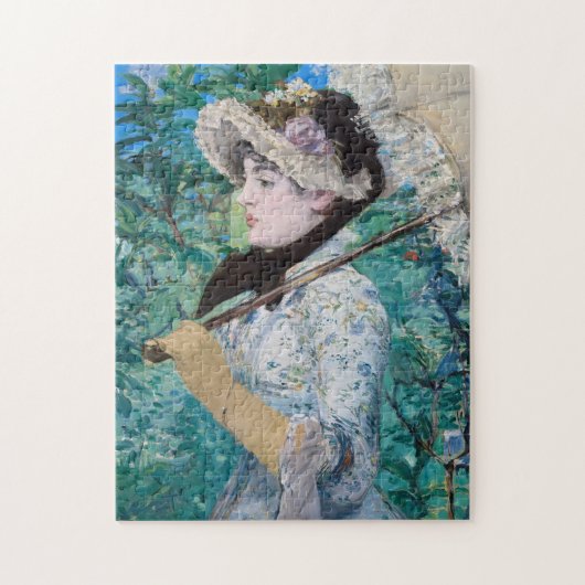 Le Printemps Manet Impressionist Art Painting Legpuzzel (Verticaal)