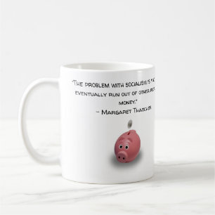 Le problème du socialisme - Mme Thatcher Mug