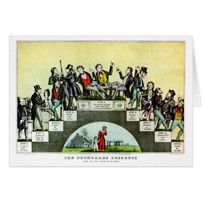 Le processus d'ivrogne (Devant horizontal)