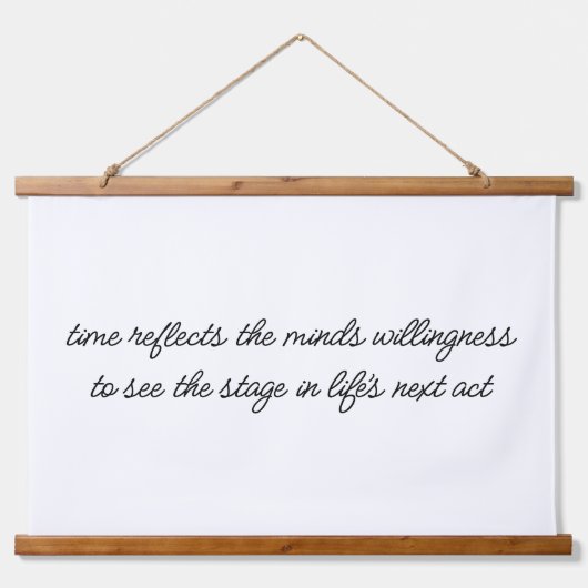 Le prochain acte de la vie Bois tapissé tapisserie (Devant)