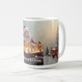Le prochain coup de Santa – Mug de Noël drôle d'éc (Devant droit)