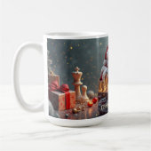 Le prochain coup de Santa – Mug de Noël drôle d'éc (Gauche)