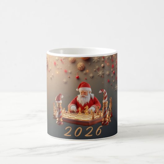 Le prochain coup de Santa – Mug de Noël drôle d'éc (Centre)