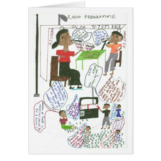 Le programme de radio d'Elizabeth (Devant)