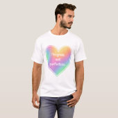 Le progrès pas la perfection T-shirt homme (Devant entier)