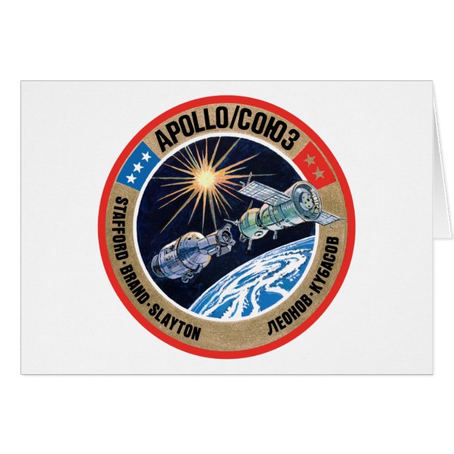 Le projet d'essai d'Apollo-Soyuz (ASTP) (Devant horizontal)