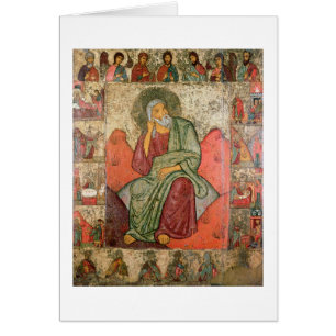 Le prophète Élijah, école de Pskov (panneau)