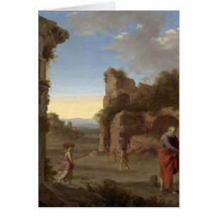 Le Prophète Elijah et la veuve de Zarephath