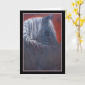 Le protecteur - carte de voeux originale d'art (Fleur jaune)