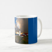 Le Psaume 18:28 Phare Mug (Devant droit)
