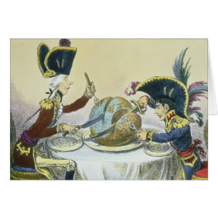 Le pudding de prune en danger, 1805
