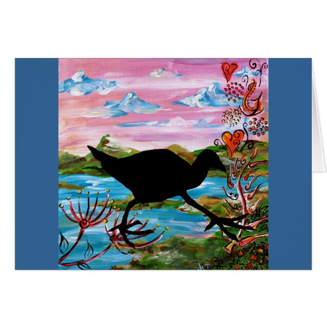 Le Pukeko (Devant horizontal)